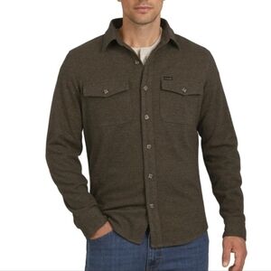 Wrangler Men's Brushed Flannel Knit Shirt - S